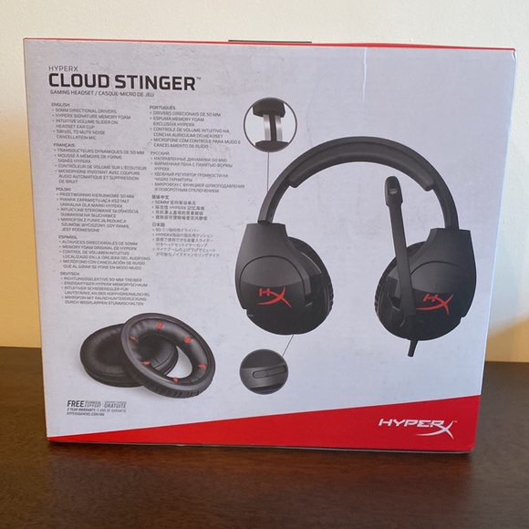 HyperX Cloud Stinger Gaming Headset - Picture 2 of 7